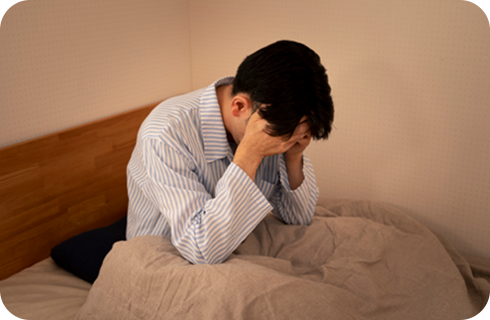 睡眠時無呼吸症候群や不眠の治療に対応（睡眠外来）