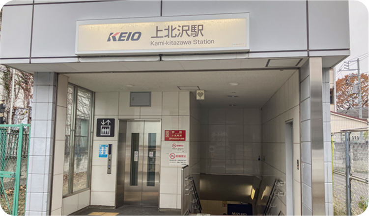 上北沢駅から徒歩2分平日は毎日遅くまで診療
